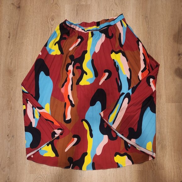 Shein Flowy Maxi Skirt Size Large - Picture 1 of 1